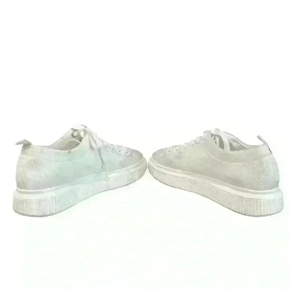 BP White Sonny Platform Sneaker Womens Size 9.5 - Picture 3 of 7